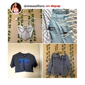 SHOP ON MY DEPOP FOR CHEAPER SHIPPING!!!